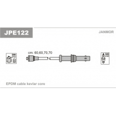 JPE122 JANMOR Комплект проводов зажигания