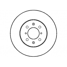 NBD350 NATIONAL Тормозной диск