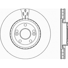 BDR1957.20 OPEN PARTS Тормозной диск