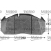 541650 VALEO Комплект тормозных колодок, дисковый тормоз