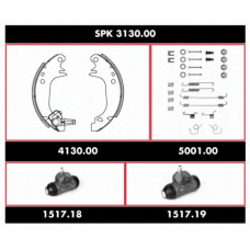 SPK 3130.00 ROADHOUSE Комплект тормозов, барабанный тормозной механизм