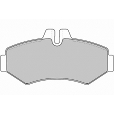 FD6784N NECTO Комплект тормозных колодок, дисковый тормоз