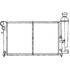 2110902 BEHR Radiator