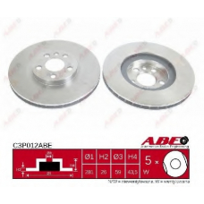 C3P012ABE ABE Тормозной диск
