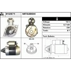 912871 EDR Стартер