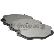 1563600410 Jp Group Комплект тормозных колодок, дисковый тормоз