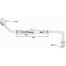 FBH6179 FIRST LINE Тормозной шланг