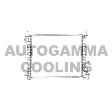 102074 AUTOGAMMA Радиатор, охлаждение двигателя