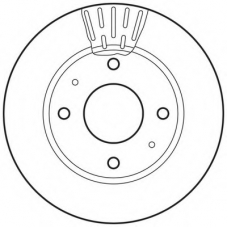 562806BC BENDIX Тормозной диск