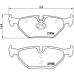 P 06 025 BREMBO Комплект тормозных колодок, дисковый тормоз