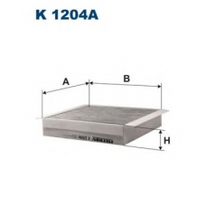 K1204A FILTRON Фильтр, воздух во внутренном пространстве