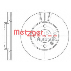 6084.10 METZGER Тормозной диск
