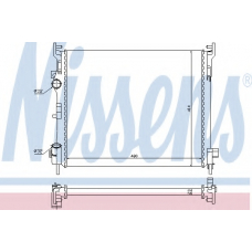 67246 NISSENS Радиатор, охлаждение двигателя
