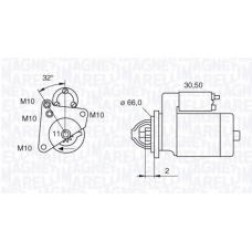 063521081800 MAGNETI MARELLI Стартер