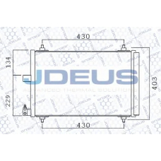 721M38 JDEUS Конденсатор, кондиционер