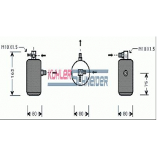 8902281 KUHLER SCHNEIDER Осушитель, кондиционер