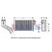 189240N AKS DASIS Теплообменник, отопление салона