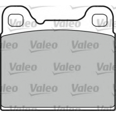 540022 VALEO Комплект тормозных колодок, дисковый тормоз