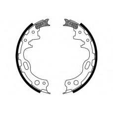 S921 SIMER Комплект тормозных колодок