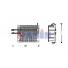 820222N AKS DASIS Испаритель, кондиционер