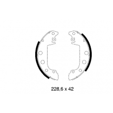 H1033 PAGID Комплект тормозных колодок