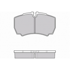 12-1025 E.T.F. Комплект тормозных колодок, дисковый тормоз
