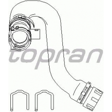 501 563 TOPRAN Шланг радиатора