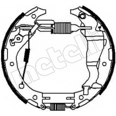 51-0208 METELLI Комплект тормозных колодок