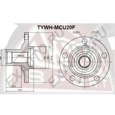 TYWH-MCU20F ASVA Ступица колеса