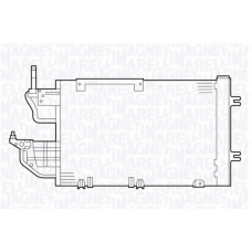 350203635000 MAGNETI MARELLI Конденсатор, кондиционер