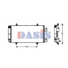062006N AKS DASIS Конденсатор, кондиционер