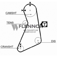 4288V FLENNOR Ремень ГРМ