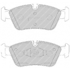 FDS1751 FERODO Комплект тормозных колодок, дисковый тормоз
