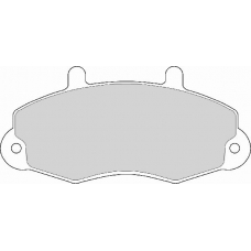AVR133 ABEX Комплект тормозных колодок, дисковый тормоз