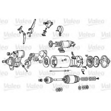 D8E75 VALEO Стартер