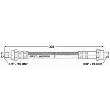 FBH6220 FIRST LINE Тормозной шланг