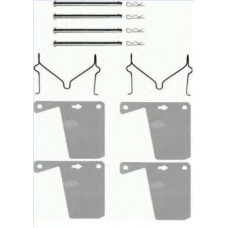 A 02 247 BREMBO комплект принадлежностей, тормозной суппорт