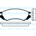 BP-6516 KAVO PARTS Комплект тормозных колодок, дисковый тормоз