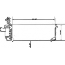 816757 VALEO Конденсатор, кондиционер