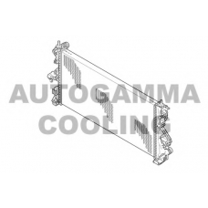 104592 AUTOGAMMA Радиатор, охлаждение двигателя