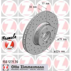 150.1271.70 ZIMMERMANN Тормозной диск