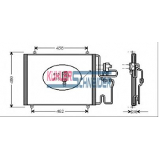 0923301 KUHLER SCHNEIDER Конденсатор, кондиционер