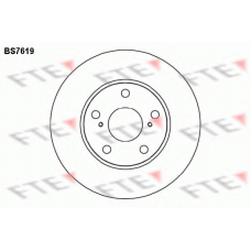 BS7619 FTE Тормозной диск