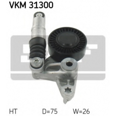 VKM 31300 SKF Натяжной ролик, поликлиновой  ремень