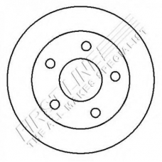 FBD1312 FIRST LINE Тормозной диск