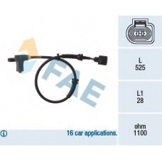78003 FAE Датчик, частота вращения колеса