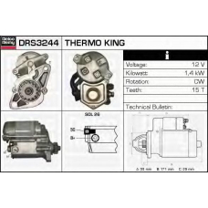 DRS3244 DELCO REMY Стартер