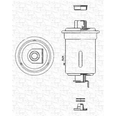 213908905500 MAGNETI MARELLI Топливный фильтр