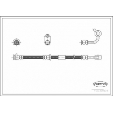 19032894 CORTECO Тормозной шланг