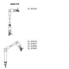 3A00/176 BREMI Комплект проводов зажигания